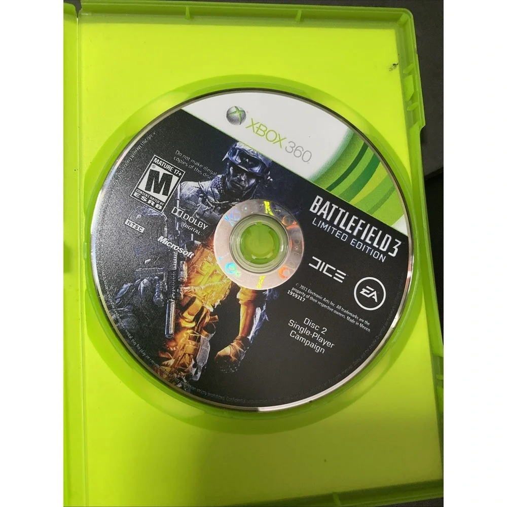 Battlefield 3 (Xbox 360) Preowned 2 Discs